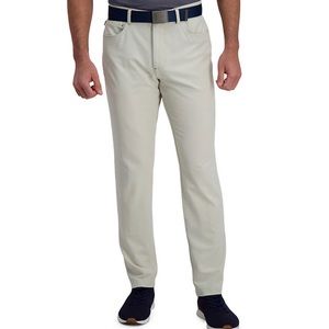 Haggar Active Series SZ 29 x 32 5 Pocket Slim Fit Flat Front Pants New D34